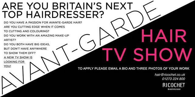  Hairdressing Job offer Are you Britain's next TOP HAIRDRESSER?