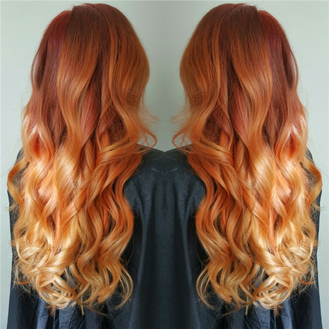 Fire ombre