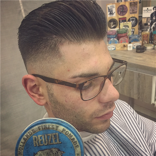 Razor fade. Old school style 