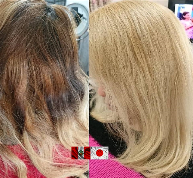 Decoloraciòn Total , cambio de look, tono pastel aplicado tinte platinum