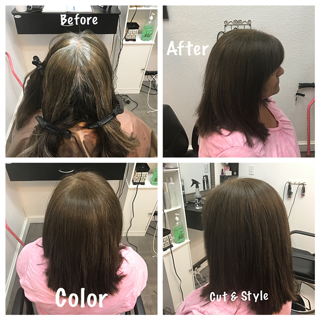 Color cut style