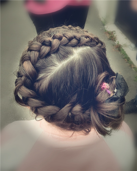 Chignon enfant