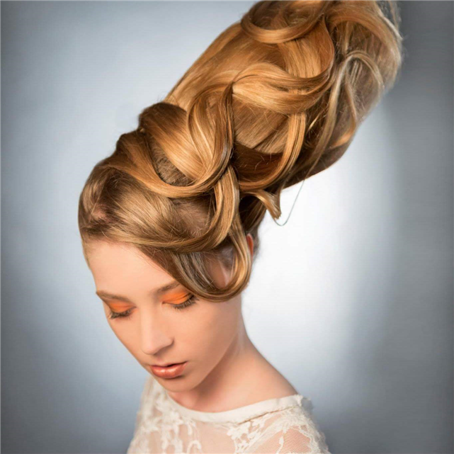 Chignon artistique 