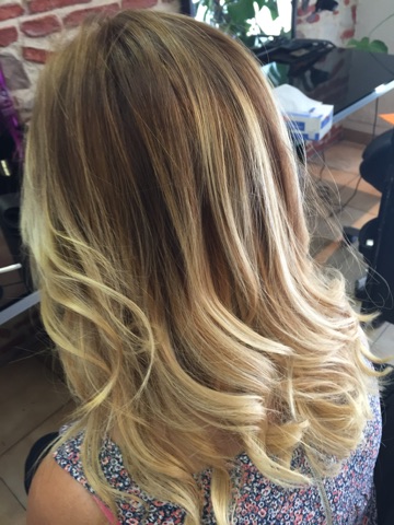 Ombré blond 