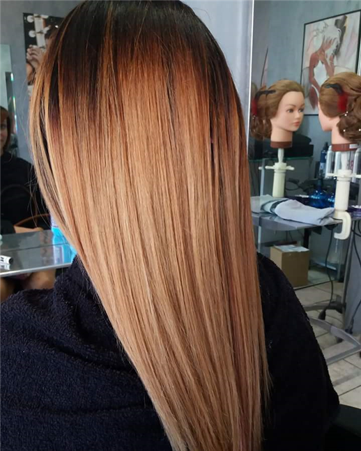 Balayage hombre hair