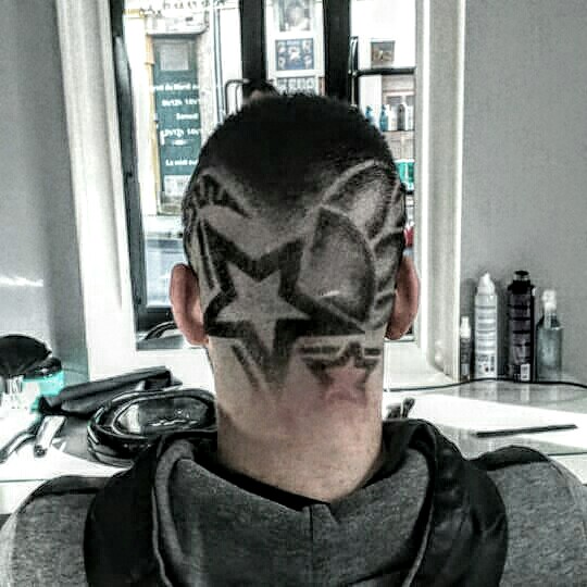 Hairtattoo star wars 