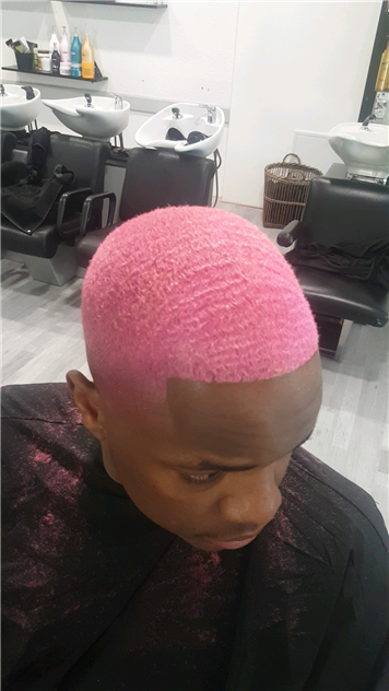 Dégradé-pink hair