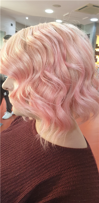 Balayage pink