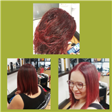Balayage rojo
