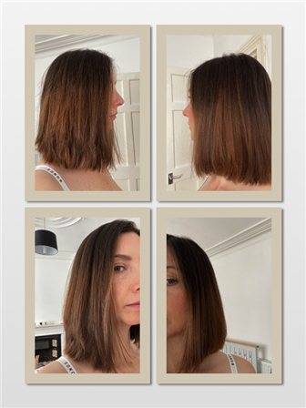 Stepped/uneven layers on one side of bob haircut, how to fix/ avoid???