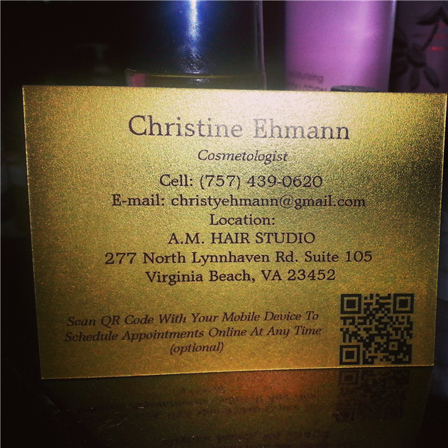 Salons de coiffure Christine Ehmann Beauty Professional Inc.